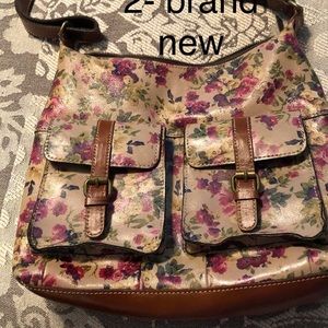 Patricia Nash 10x11 leather handbag